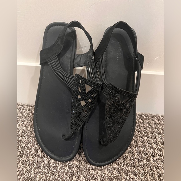 Torrid Rhinestone Laser Sandal - Picture 2 of 4